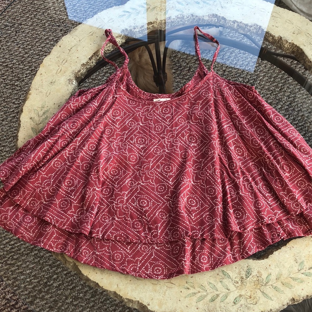 Holister cropped tank top